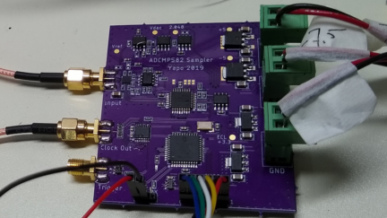 8 GHz Sampling Oscilloscope for experiments
