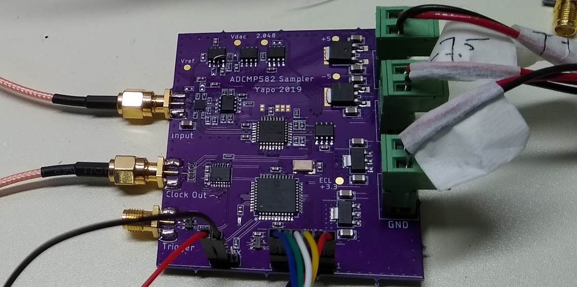 8 GHz Sampling Oscilloscope for experiments