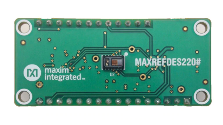 Finger heart rate and pulse oximeter smart sensor with digital signal processing