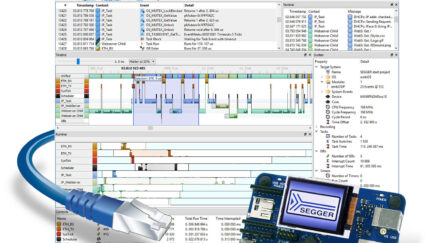 SEGGER’s SystemView adds data acquisition via UART and TCP/IP