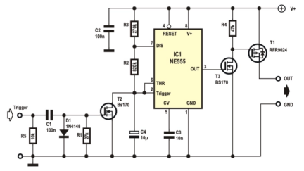 Free Elektor Circuit – An NE555 Watchdog Timer