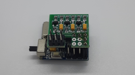 3 axis gyroscope that act as potentiometer