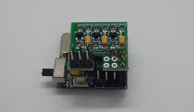 3 axis gyroscope that act as potentiometer