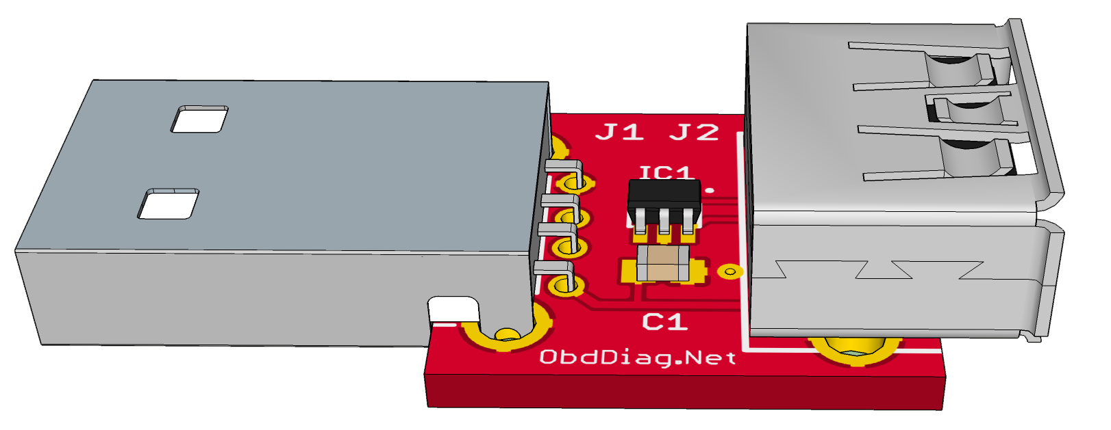 USB Charging Port Controller using TPS2514