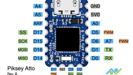 Piksey Atto: An incredibly tiny, Arduino compatible board with USB!