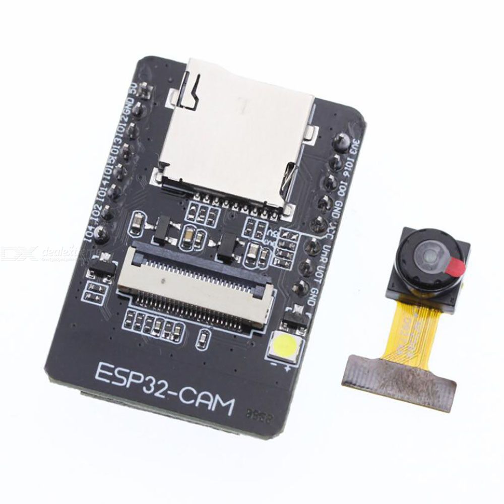 ESP32-CAM Board with OV2640 Camera. We can list the main features of