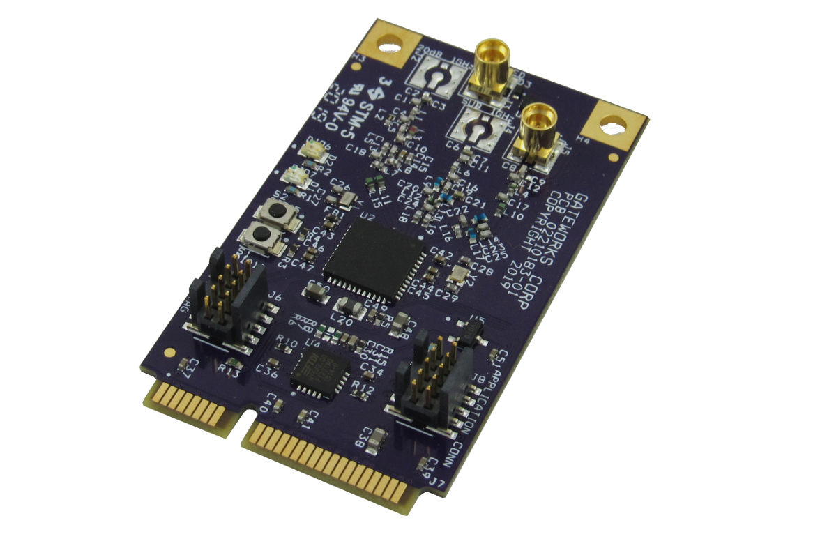 GW16122 IoT mini-PCIe card handles 2.4GHz links