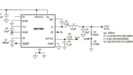5V/2A Synchronous DC-DC Converter IC Evaluation Kit