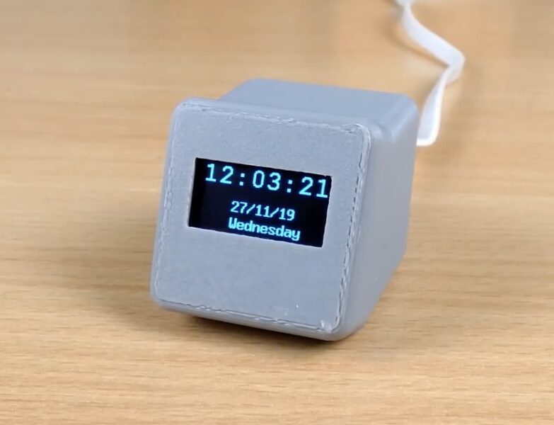 Network Clock using ESP8266 and OLED display