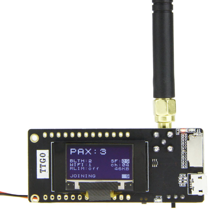 ESP32 LoRa Sensor Monitoring with Web Server (Long Range Communication)