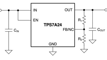 TPS7A24 – 8V tolerant, 2-µA IQ, 200-mA low-dropout (LDO) linear voltage regulator