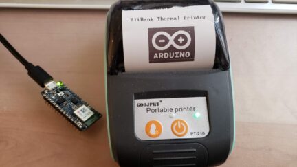 Arduino library to draw text and graphics on BLE Thermal Printers