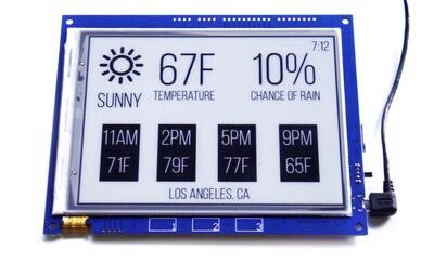 Inkplate 6 is a programmable Kindle e-paper display
