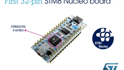 ST Releases Compact 32-pin STM8 Nucleo Boards