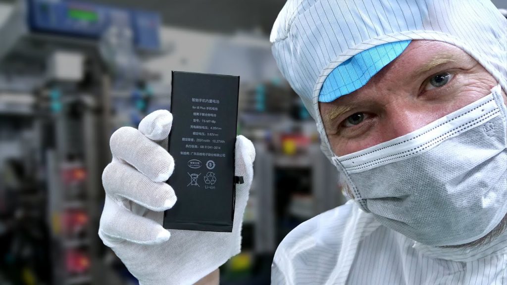 Inside an iPhone Battery Factory – in China