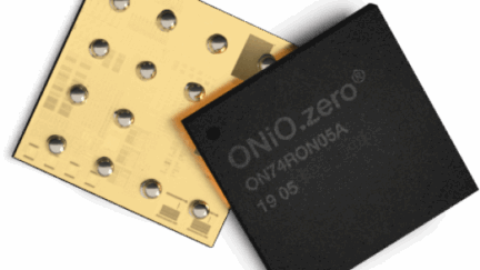 ONiO.zero microcontroller runs without a battery