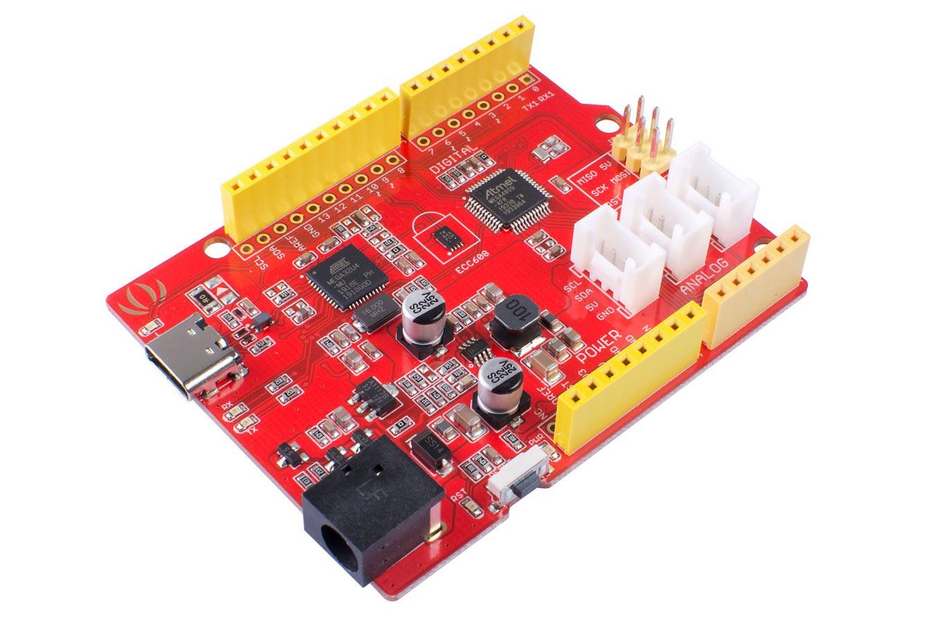 Seeeduino Crypto Board features ATmega4809 & ECC608