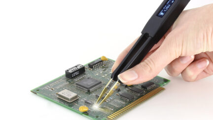 ST-5S Smart Tweezers™ for On-board L/C/R Measurements and PCB Testing
