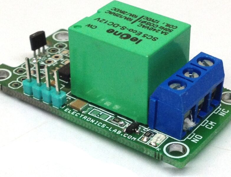 Proximity Distance Sensor using DRV5053 Hall effect Sensor