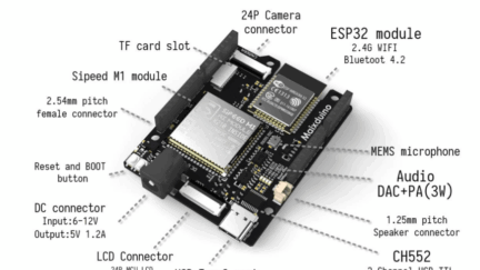 Maixduino AI Development Board K210 RISC-V AI+lOT ESP32