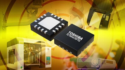 Toshiba launches new high-resolution micro-stepping motor driver IC with integrated current sensing