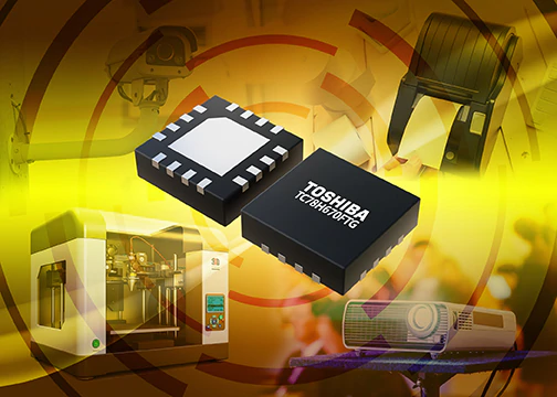 Toshiba launches new high-resolution micro-stepping motor driver IC with integrated current sensing