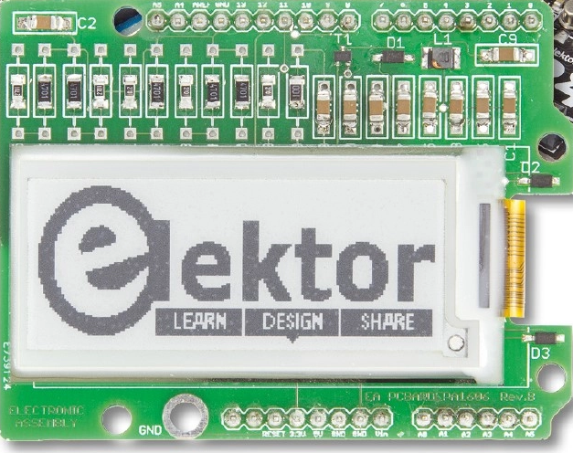 Free Elektor Article: Using E-paper with the Arduino