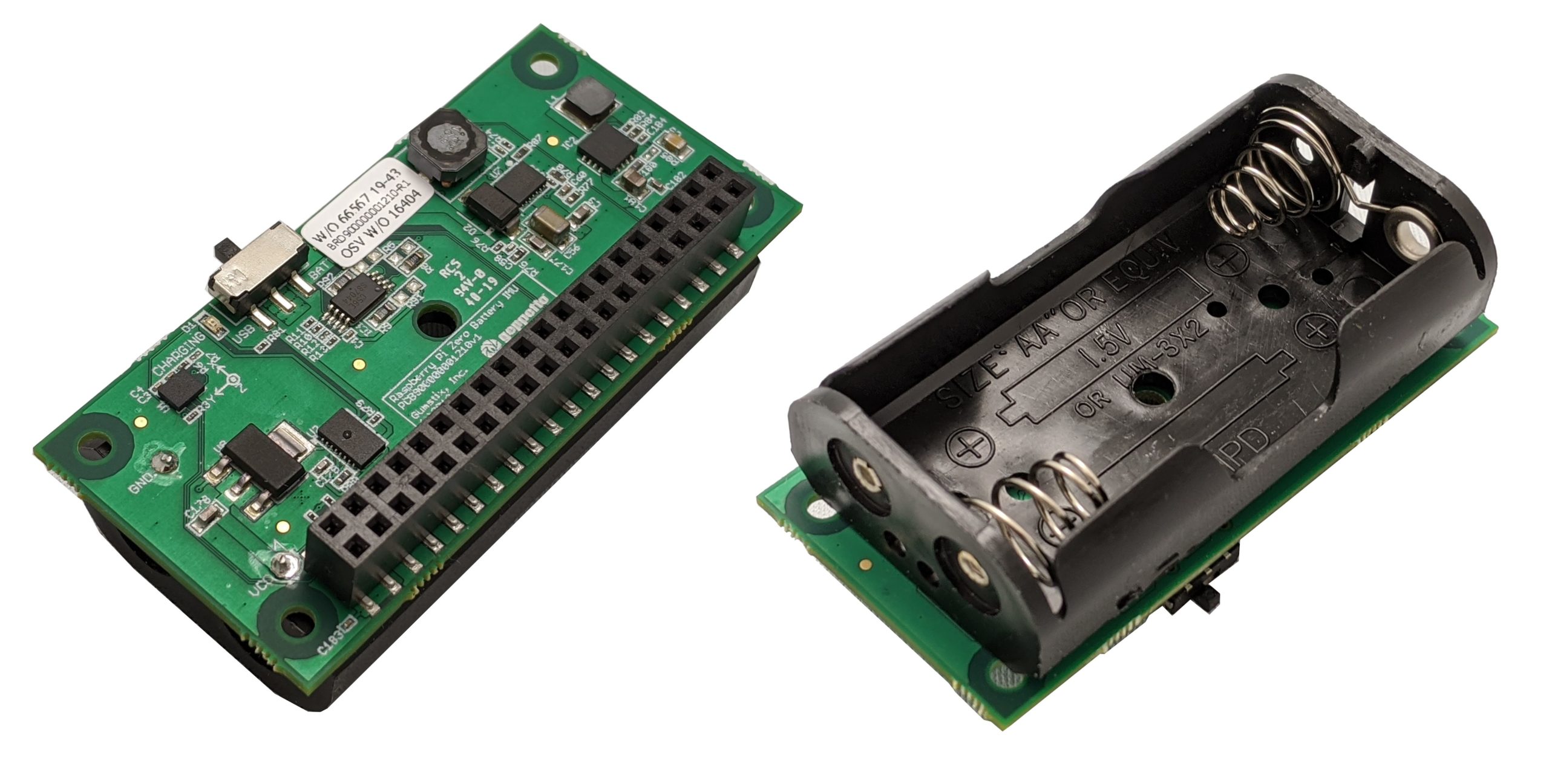 Gumstix Raspberry Pi Zero Battery Board offers two-hour mobility