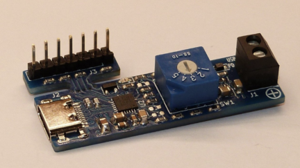 Mini USB-C PD sink board enables Power regulation for any device