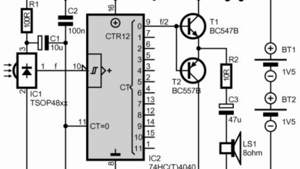 Free Elektor Circuit – Acoustic IR Remote Control Tester
