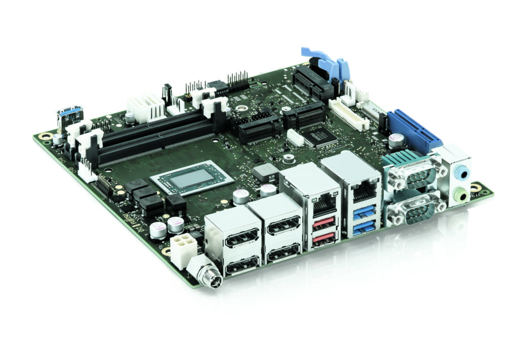 Kontron presents D3713-V/R mITX motherboard for AMD Ryzen™ Embedded V1000/R1000 processor
