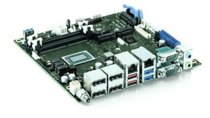 Kontron presents D3713-V/R mITX motherboard for AMD Ryzen™ Embedded V1000/R1000 processor