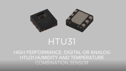 TE Connectivity’s HTU31 Humidity Sensors has Small Size, High Accuracy