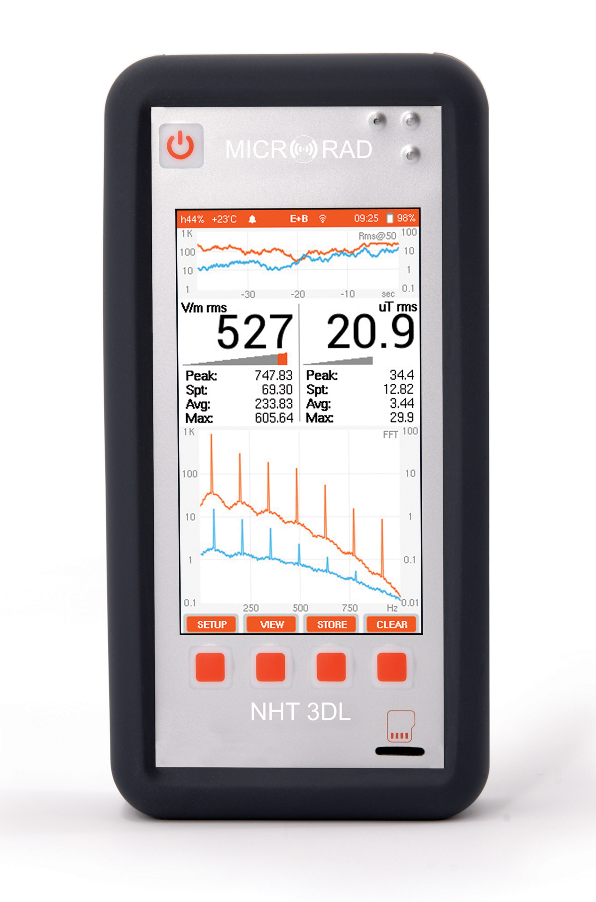 Microrad NHT 3DL Electromagnetic Field Safety Analyzer