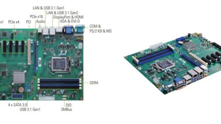Axiomtek’s Industrial ATX Motherboard with 9th/8th Generation Intel® Core™ for High-Density Computing Solutions – IMB520R & IMB521R