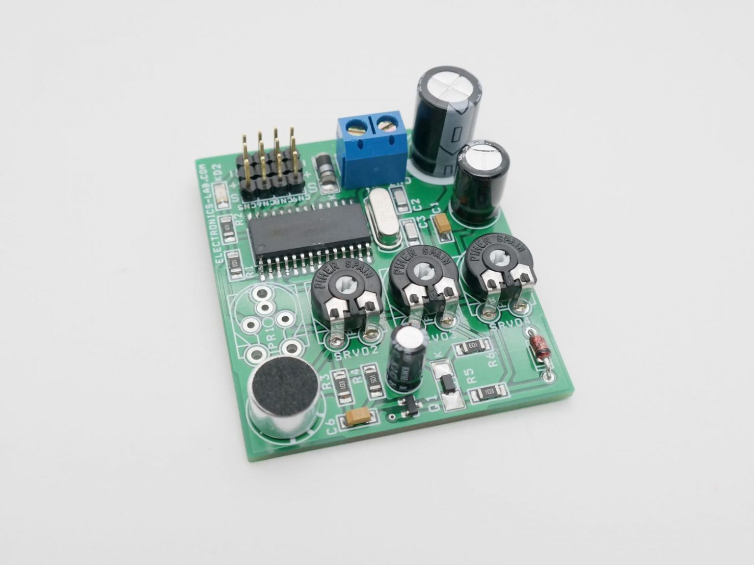 Sound to RC Servo Driver
