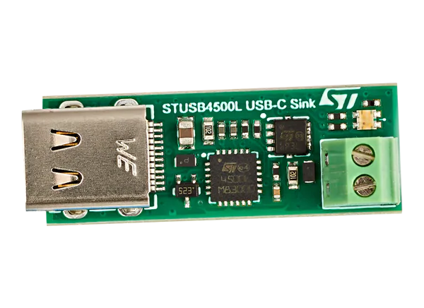 STMicroelectronics Introduces Standalone VBUS-Powered Controller for 5V USB-C Charging Applications