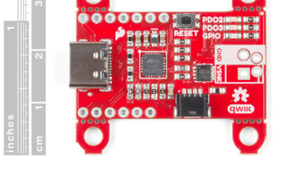 SparkFun’s USB Type-C 5-20V 5A Power Delivery Board Features Qwiic Connector