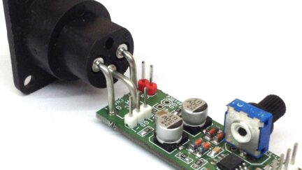 Phantom Powered Microphone Pre-Amplifier using SSM2019