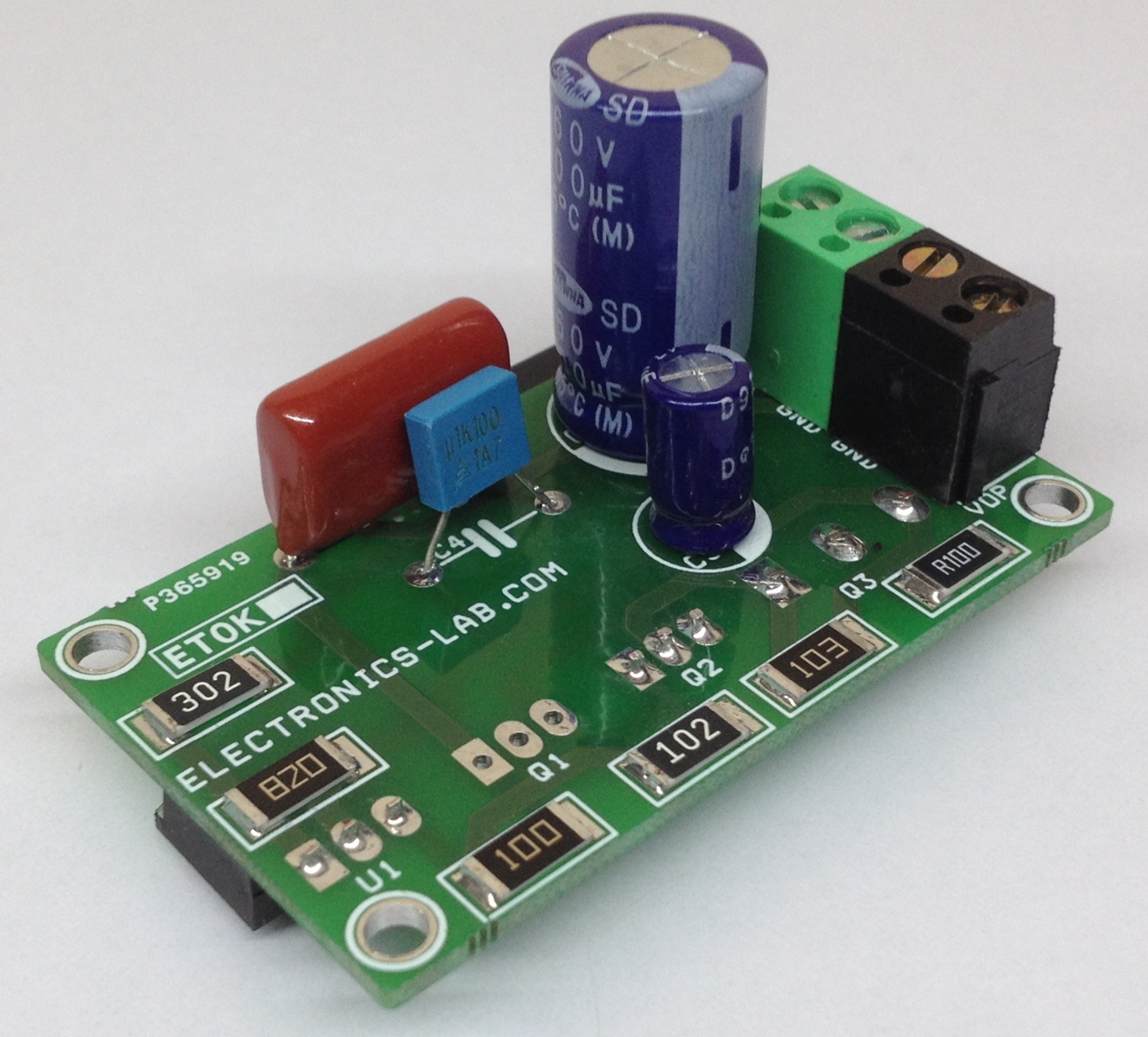 High Voltage Regulator - 48V DC Output from 125V DC Input 