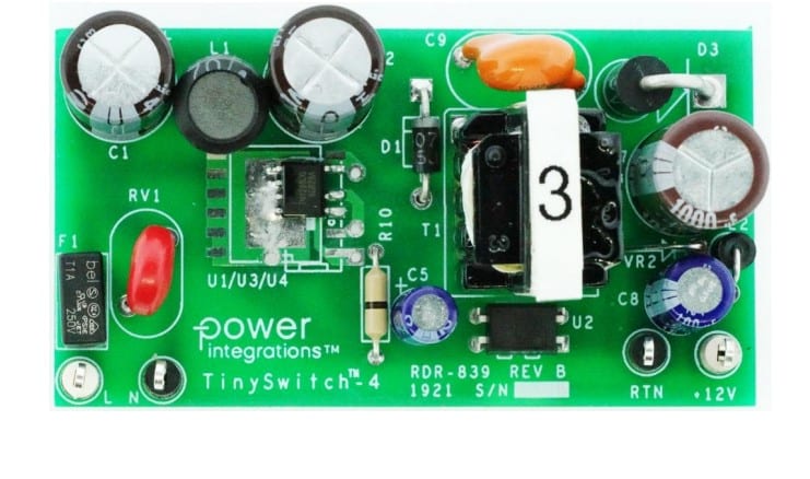 12W AC-DC Power Supply Reference Design Meets All ErP Regulations