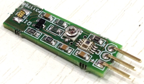 Reflectance based Proximity Sensor using Si1102