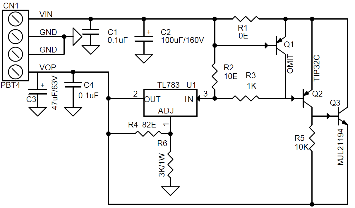 High Voltage Regulator - 48V DC Output from 125V DC Input 