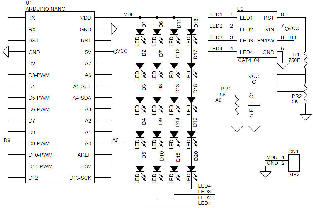 Persona Economic language 750mA Constant Current LED Driver Arduino Nano Shield - Electronics-Lab.com