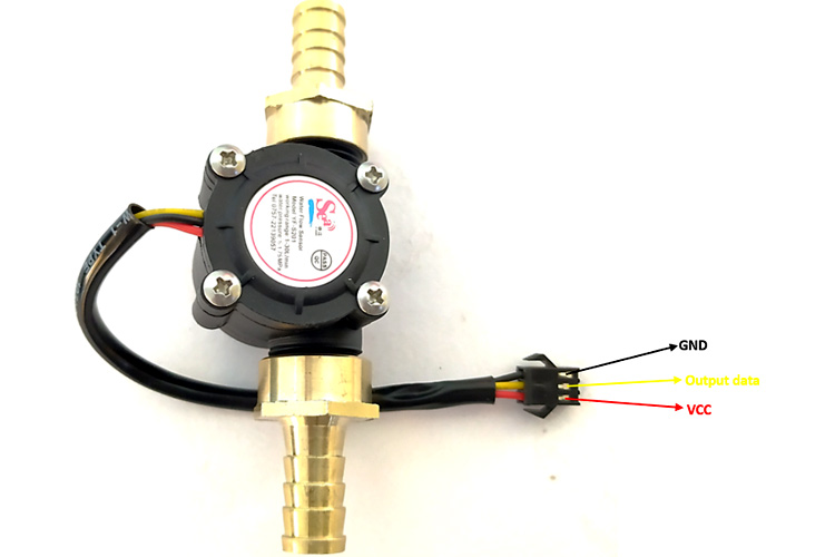 Measuring Water Flow Rate and Volume using Arduino and a Flow Sensor