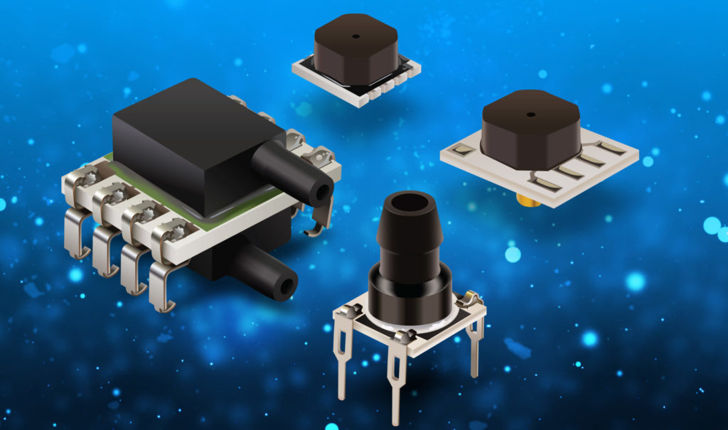 MEMS pressure sensors feature fast response, high resolution, long-term stability