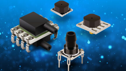 MEMS pressure sensors feature fast response, high resolution, long-term stability
