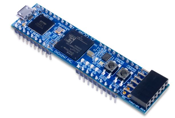 Cmod S7: Breadboardable Spartan-7 FPGA Module