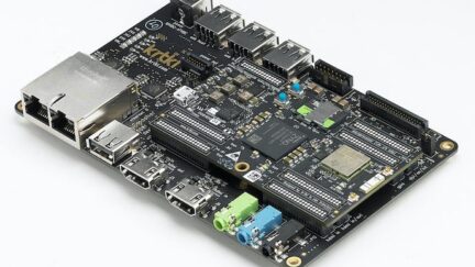 An affordable edge-computing device for high-performance and power-efficient robotics automation
