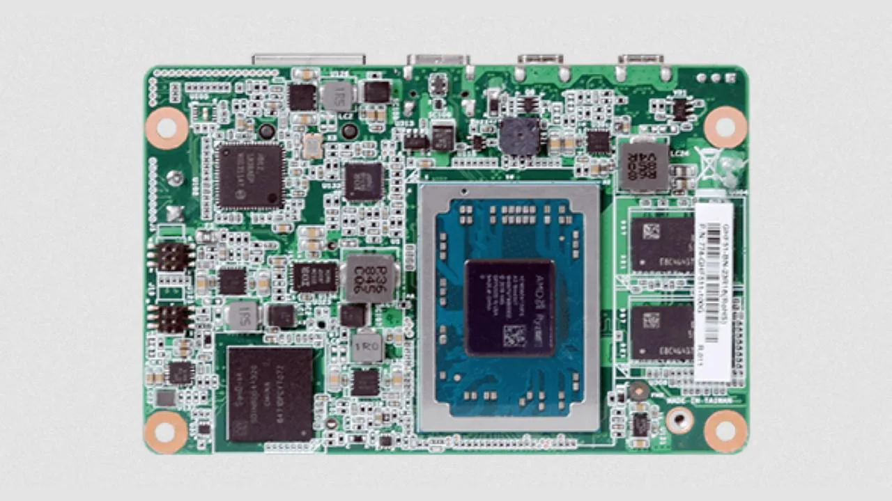 DFI GHF51 is the smallest AMD Ryzen Embedded R1000 SBC in a RPi Size